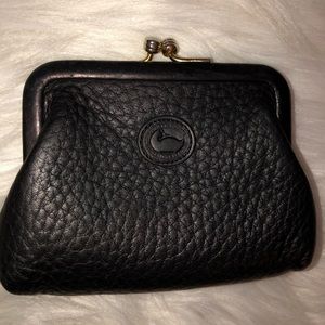 Dooney and bourke Coin purse black